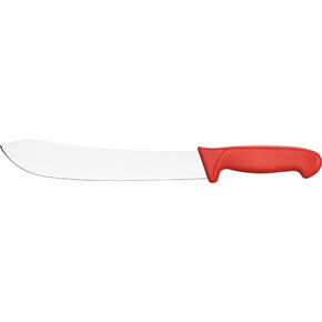 Nůž řeznický 25 cm, červený | STALGAST, 284251