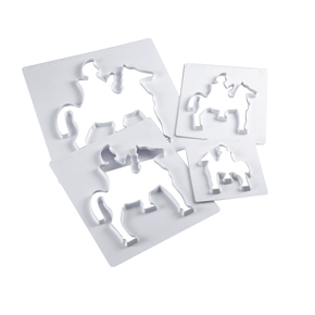Vykrajovátko na sušenky, San Martino - 18x20 cm - SMA180 | MARTELLATO, Plastic Cutters