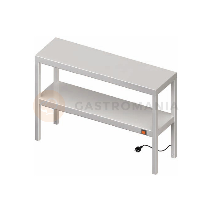 Nástavba dvoupatrová na stůl vyhřívaný 1000x300x700 mm |  STALGAST, 982223100