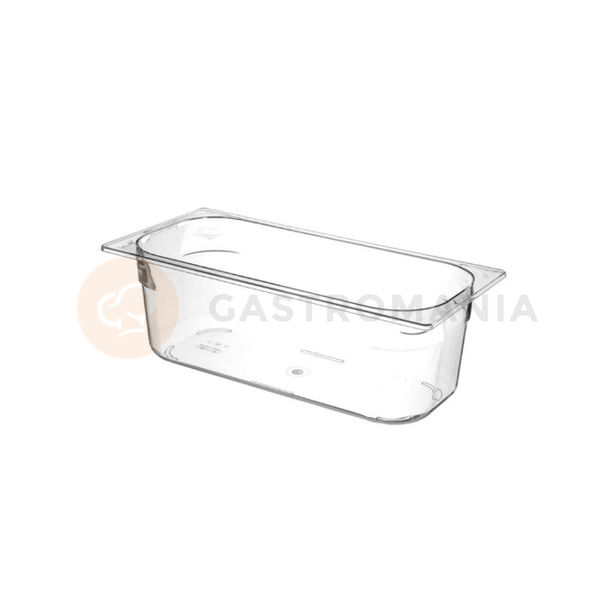 Nádoba na zmrzlinu z transparentního polykarbonátu, 36x16,5x12 cm | HENDI, 807026