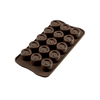 Forma na čokoládu a pralinky 30x22x55 mm, 10 ml - SCG04 Vertigo | SILIKOMART, Easychoc