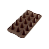 Forma na čokoládu a pralinky - kužely, 26 mm, 28 mm, 16,5 ml - SCG20 Kono | SILIKOMART, Easychoc