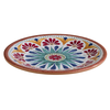 Kulatý talíř z melaminu Ø 26,5 cm, barevný vzor | APS, Arabesque