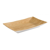 Obdelníkový servírovací tác z melaminu 34,5 x 21,5 cm, bambusový vzor | APS, Bamboo