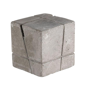 Betonový stojan s cedulkami 3 x 3 x 3 cm, čtvercový | APS, 71493