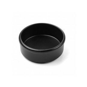 Melaminová miska v černé barvě - sada 3 ks | HENDI, 564561