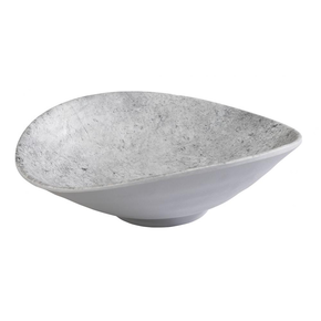 Mísa z melaminu 17,5 x 15,5 cm, šedá | APS, Element