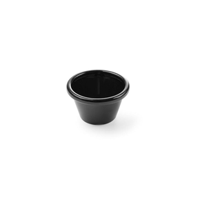 Miska z umělé hmoty, černá - průměr: 6 cm | HENDI, 565605