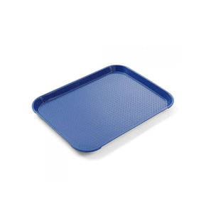 Polypropylenový podnos, velký 26,5x34,5 cm, modrý | HENDI, 878729