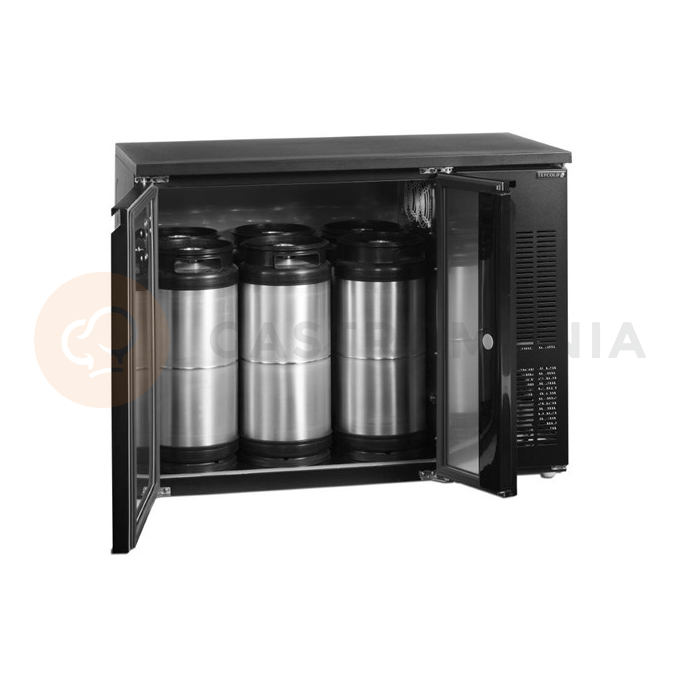 Chladicí minibar na sudy keg, 6x 20 l lub 1x 50 l, 1110x590x860 mm | TEFCOLD, CKC6 KEG Cooler