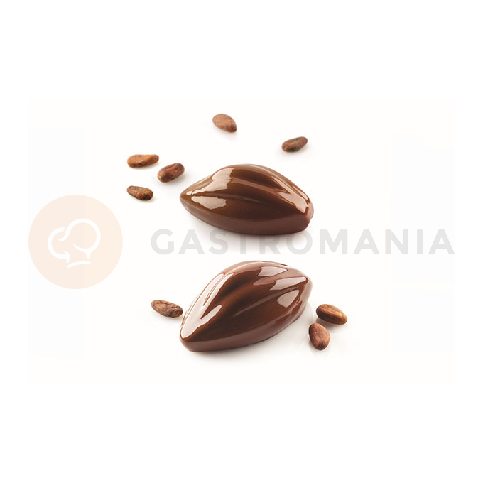 Sada forem pro přípravu chlazených dezertů - 6 ks, 120 ml, 102x57x42 mm - Cacao 120 | SILIKOMART, 3D Fruits