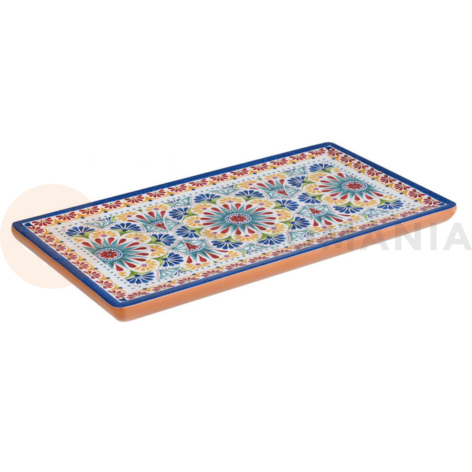 Taca serwingowa z kolorowej melaminy GN 1/3 | APS, Arabesque