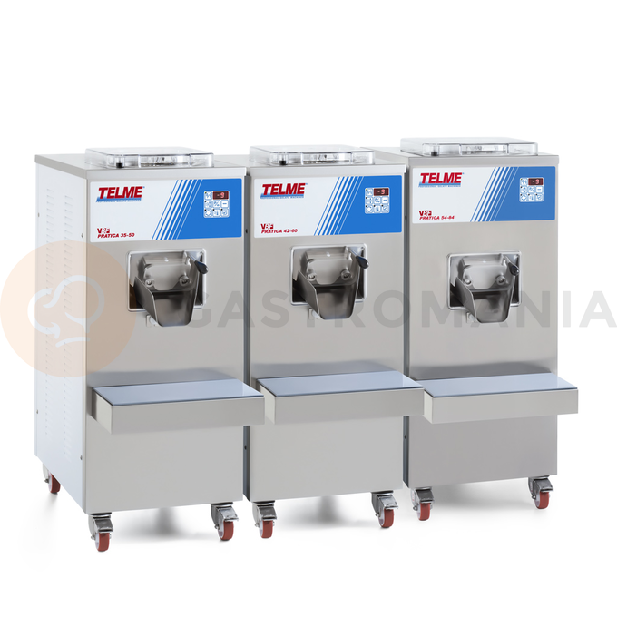 Výrobník kopečkové zmrzliny 50 l/h, 230 V | TELME, Pratica 35-50 Monofase