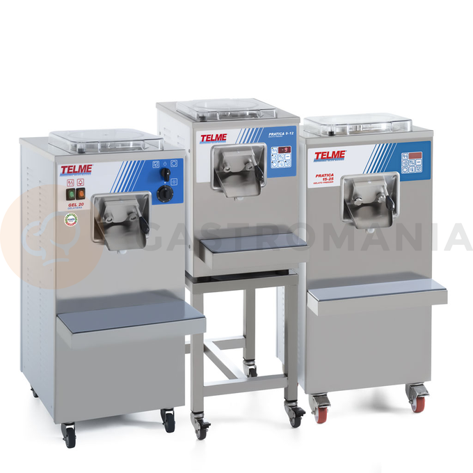 Výrobník kopečkové zmrzliny 9 l/h, 400 V | TELME, Pratica 9-12 Trifase