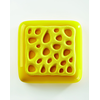 Silikonová forma na 3D dezert - 297x175 mm, 2 ks, 135x135x10 mm, 80 ml - TOP02S | PAVONI, Sponge