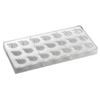 Tritanová forma na pralinky - 21 ks, 33x26x16 mm, 10 gr - PC57FR | PAVONI, Bonbons