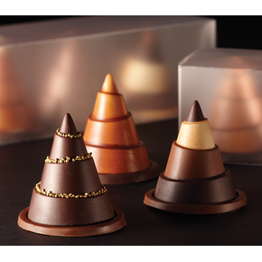 Forma na čokoládu - vánoční stromeček, 75x90 mm, 350 g - KT60 | PAVONI, Kit alberelli