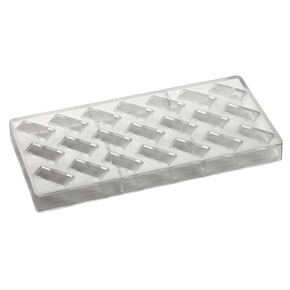 Tritanová forma na pralinky - 21 ks, 17x37x17 mm, 10 gr - PC02FR | PAVONI, Innovation