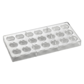 Tritanová forma na pralinky - 21 ks, 30x18 mm, 10 gr - PC09FR | PAVONI, Innovation