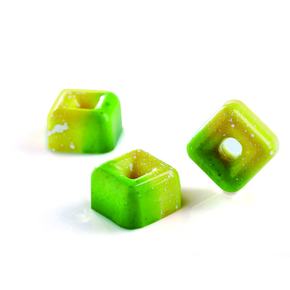 Tritanová forma na pralinky - čtverec s otvorem 21 ks, 26x26x16 mm, 10 gr - PC51FR | PAVONI, Iconic