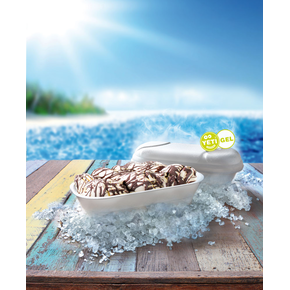 Box termoizolační na zmrzlinu s objemem 1500 ml YetiGel XL, 13 kusů | ALCAS, 315/5