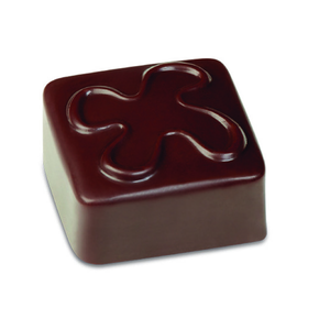Tritanová forma na pralinky - čtverec, 21 ks, 26x26x13 mm, 10 gr - PC103FR | PAVONI, Artisanal