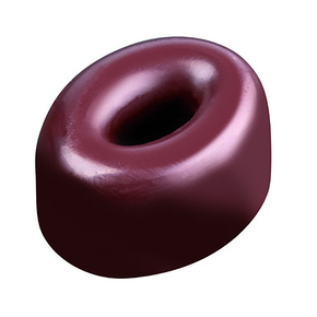 Tritanová forma na pralinky - ovál s otvorem 21 ks, 31x29x16 mm, 10 gr - PC52FR | PAVONI, Iconic