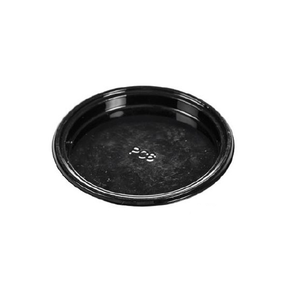 Zestaw czarnych podstaw do przechowywania ciast, ciastek, deserów i pralin - 100 szt., 100 mm | SILIKOMART, Small Tray Round