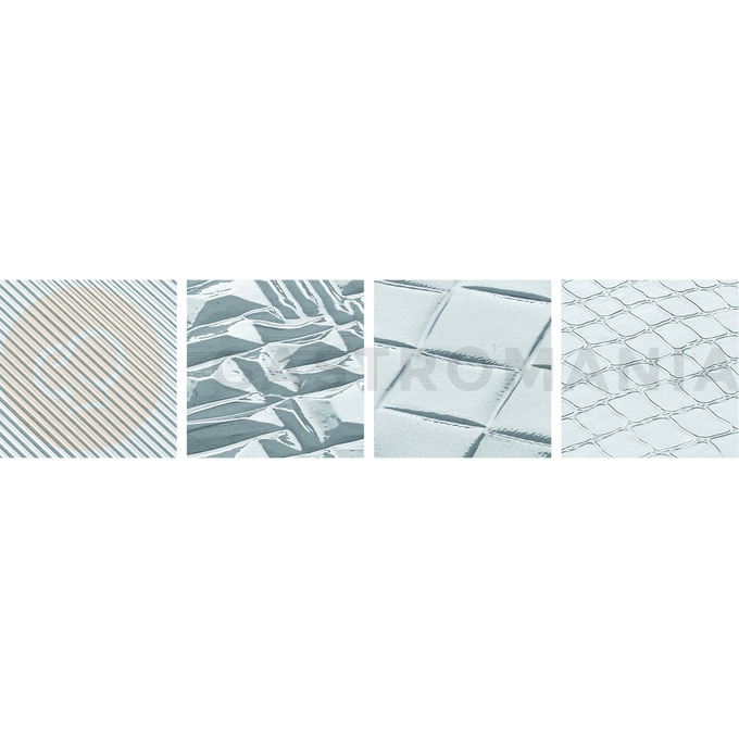 Archy pro dekoraci povrchu pralinek - 32 ks, 4 vzory, 400x250 mm | PAVONI, STRKIT2