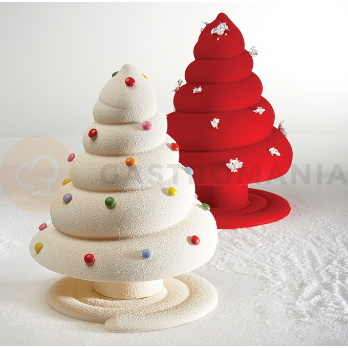 Forma na čokoládu - vánoční stromeček, 160x210 mm, 350 g - KT125 | PAVONI, Spirale