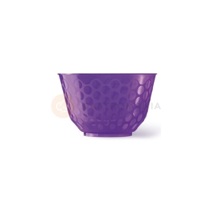 Miska Scoop na dezerty z fialového plastu, 0,25 l, balení 80 kusů | ALCAS, 140/5