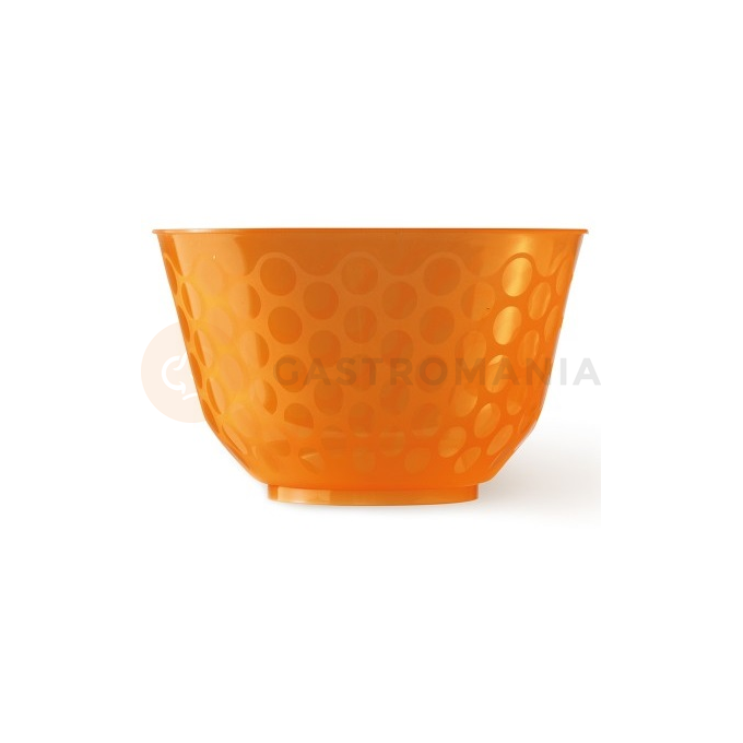Miska Scoop na dezerty z oranžového plastu, 0,5 l, balení 50 kusů | ALCAS, 140/8