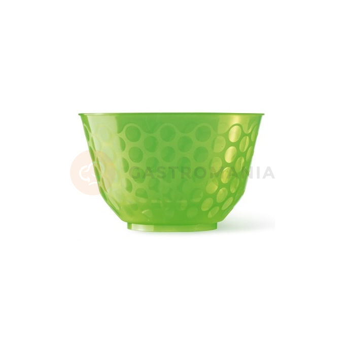 Miska Scoop na dezerty ze zeleného plastu, 0,4 l, balení 40 kusů | ALCAS, 140/7