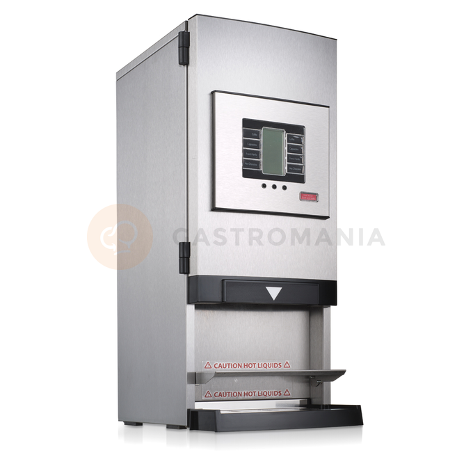 Nápojový automat pro přípravu nápojů z tekutého koncentrátu Bag-In-Box 3 l a instantních nápojů 2x 1,3 l | BRAVILOR BONAMAT, Bolero Turbo LV12