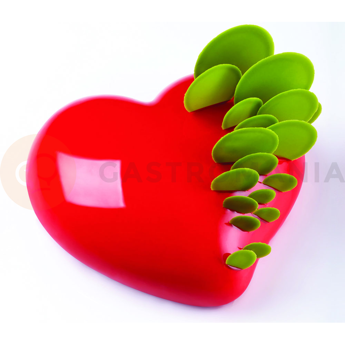 Silikonová forma na 3D dezert - srdce, 175x165x58 mm, 960 ml - KE016S | PAVONI, Passion