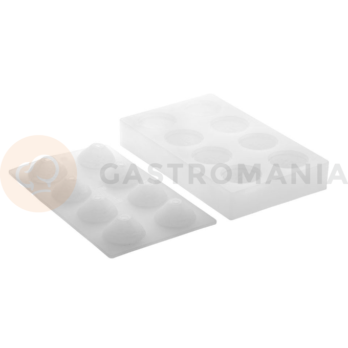 Silikonová forma na 3D dezerty Citron - 300x175 mm, 8x citrón 85 ml - AF006S | PAVONI, Pavoduo