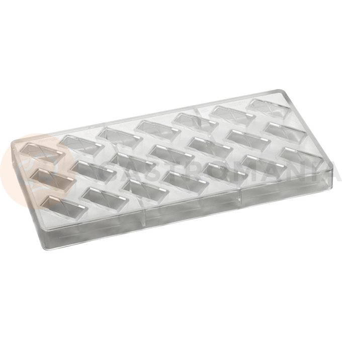 Tritanová forma na pralinky - 21 ks, 17x37x17 mm, 10 gr - PC02FR | PAVONI, Innovation