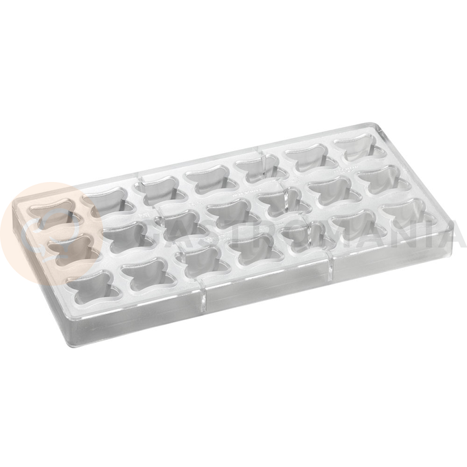 Tritanová forma na pralinky - 21 ks, 30x29x17 mm, 10 gr - PC63FR | PAVONI, Bonbons