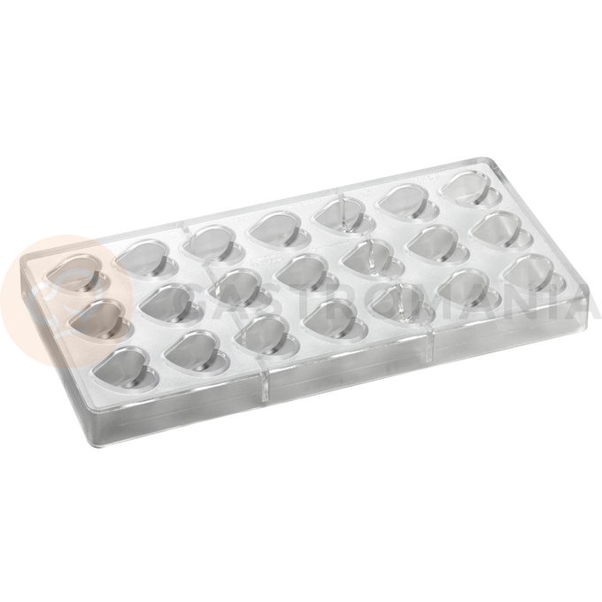 Tritanová forma na pralinky - 21 ks, 33x29x17 mm, 10 gr - PC58FR | PAVONI, Bonbons