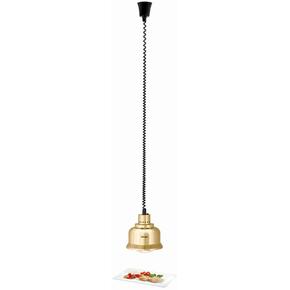 Tepelná lampa IWL250D GO, Ø 230 mm, regulace výšky, zlatá | BARTSCHER, 114275