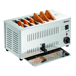 Toaster TS60 145x20x135 mm 6 otvorů | BARTSCHER, 100197