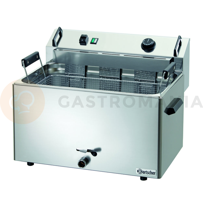 Fritéza BF 30E, 660x650x410 mm 1 komorová | BARTSCHER, 101560