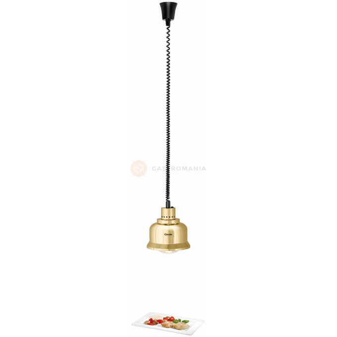 Tepelná lampa IWL250D GO, Ø 230 mm, regulace výšky, zlatá | BARTSCHER, 114275
