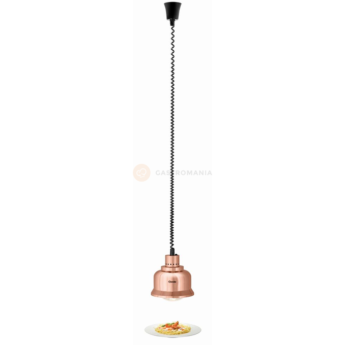 Tepelná lampa IWL250D KU, Ø 230 mm, regulace výšky, měděná | BARTSCHER, 114274