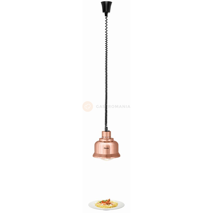 Tepelná lampa IWL250D KU, Ø 230 mm, regulace výšky, měděná | BARTSCHER, 114274