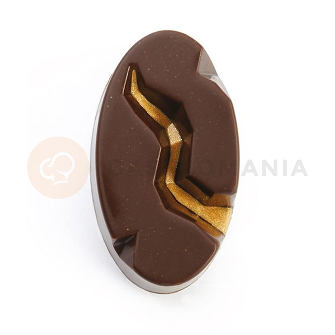 Tritanová forma na pralinky - 18 ks, 41x24x12,5 mm, 10 gr - PC68FR | PAVONI, Abyss