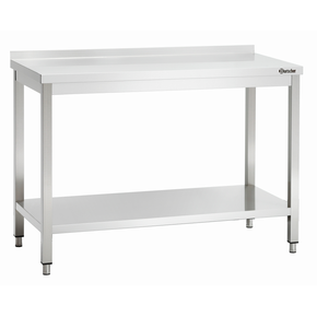 Pracovní stůl série 600 s lištou, 2000x600x850 mm | BARTSCHER, 308206