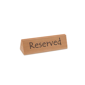 Dřevěná tabulka &quot;REZERVACE&quot; | HENDI, 664308