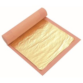 Dekorativní zlaté archy na moučníky - 80x80 mm, 25 ks | PAVONI, ORO