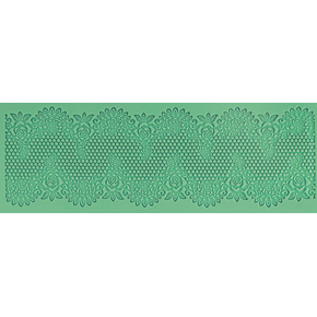 Silikonová forma na krajky a dekorační vzory - 135x368 mm - SMD102 | PAVONI, Magic Decor